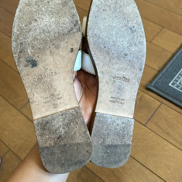 Authentic Hermes Oran Sandal size 37 - Picture 5 of 5